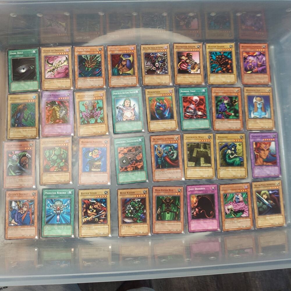 Vintage Yugioh Early Set Mixed Card Lot 32 Count